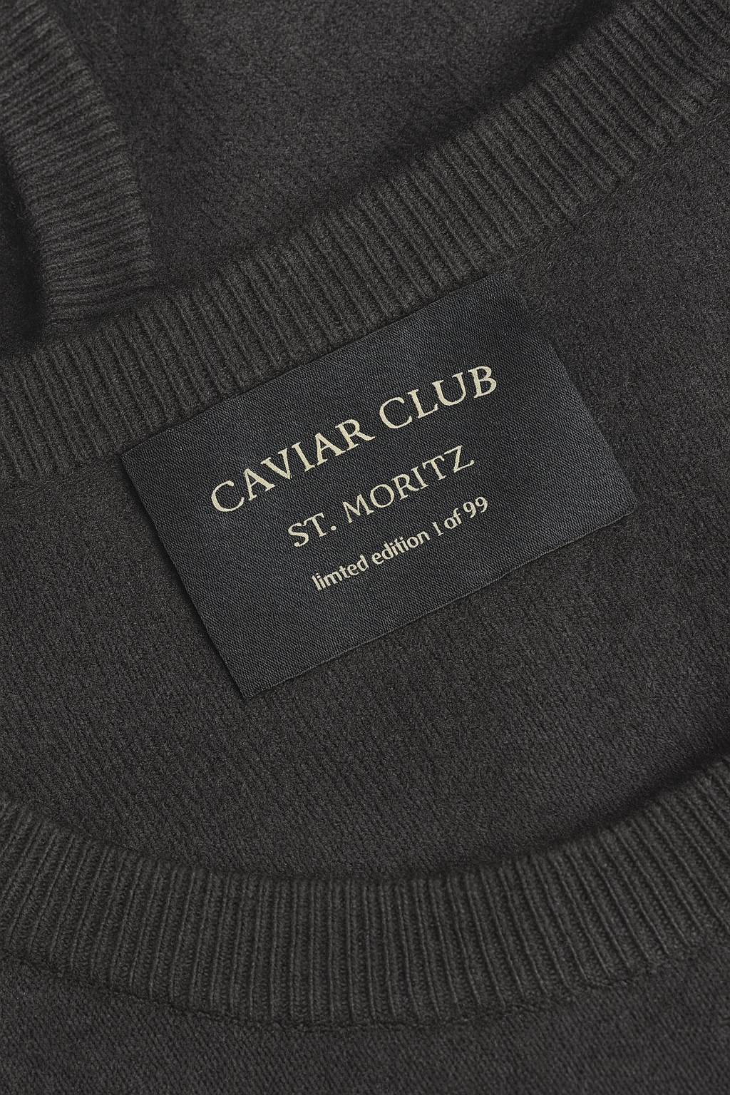 "Champagne & Montagne" Baby-Cashmere Sweater